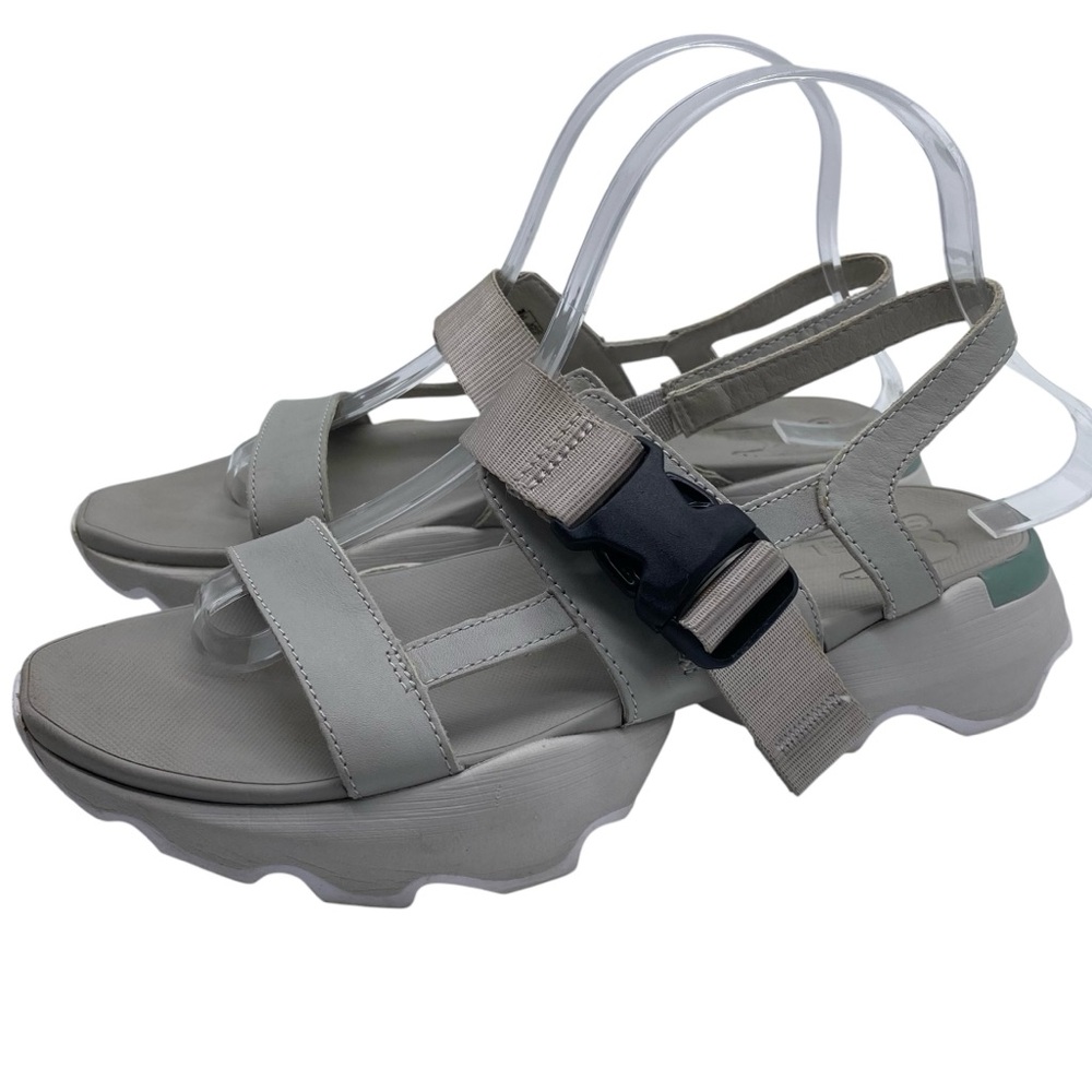Sorel Gray Strappy Sandals